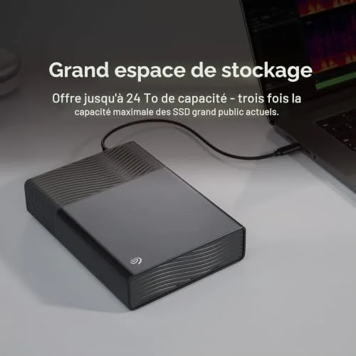 Seagate One Touch STNB24000400 24TB - vue 5