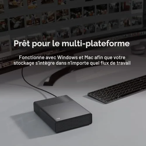 Seagate One Touch STNB8000400 8TB - vue 4