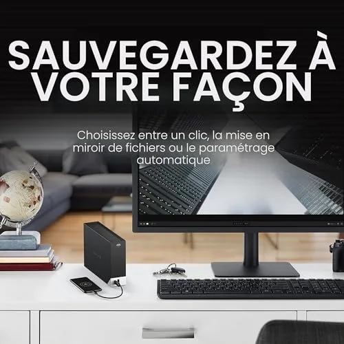 Seagate One Touch with hub STLC8000400 8 To - vue 2