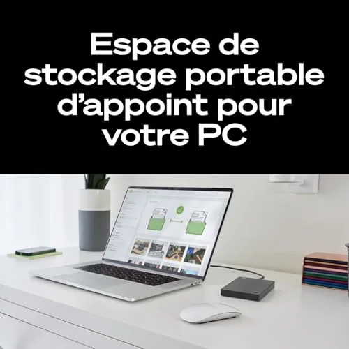 Seagate Portable 5 To - vue 4
