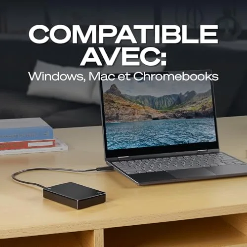 Seagate Portable 5 To - vue 8