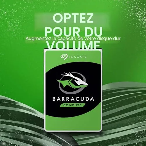 SEAGATE - SEAGATE BARRACUDA ST2000DM006 SEAGATE HDD 2To ST2000DM006 - vue 3