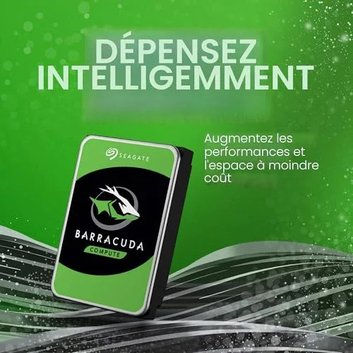 SEAGATE - SEAGATE BARRACUDA ST2000DM006 SEAGATE HDD 2To ST2000DM006 - vue 5