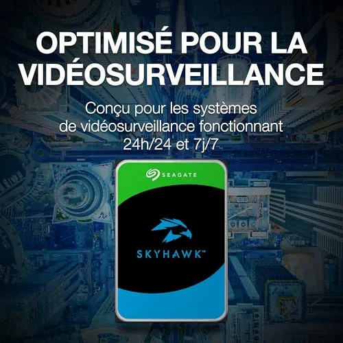 Seagate SkyHawk 3.5" 8 To SATA III - vue 5