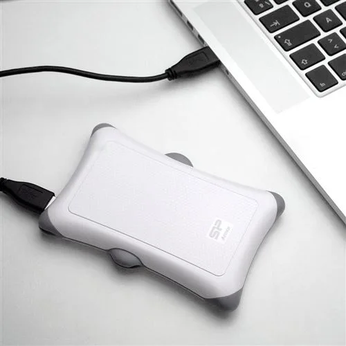 Disque dur Silicon Power Armor A30 2 To Blanc