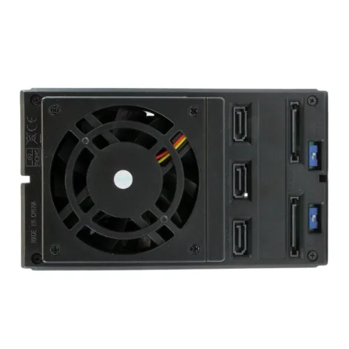 STARTECH Disque dur Rack Backplane Mobile - Aluminum sans tiroir - 3 Disque Dur SAS II/SATA III 6Gbps Hot Swap - vue 4