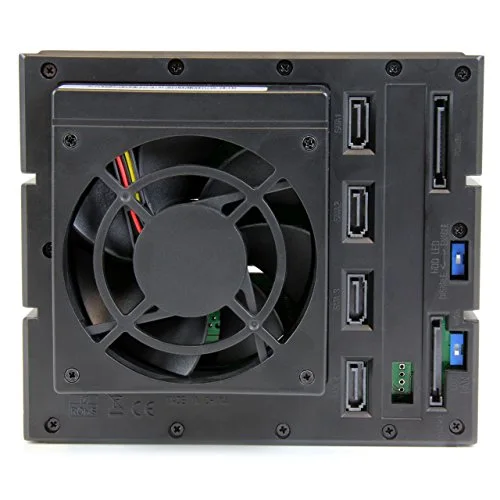 STARTECH Rack amovible sans tiroir pour 4 x HDD SAS II/SATA III 6Gb/s de 35 - Aluminium - vue 5