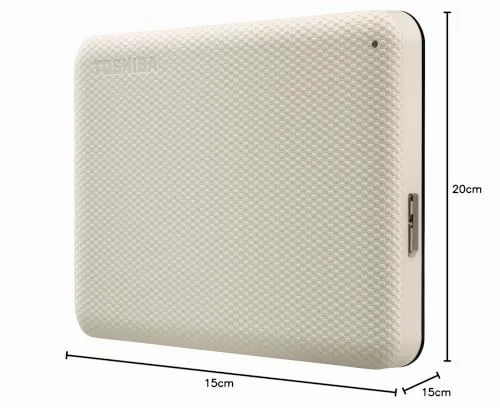 Toshiba Canvio Advance 2 To Beige - vue 7
