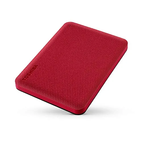 Toshiba Canvio Advance 2 To Rouge - vue 2