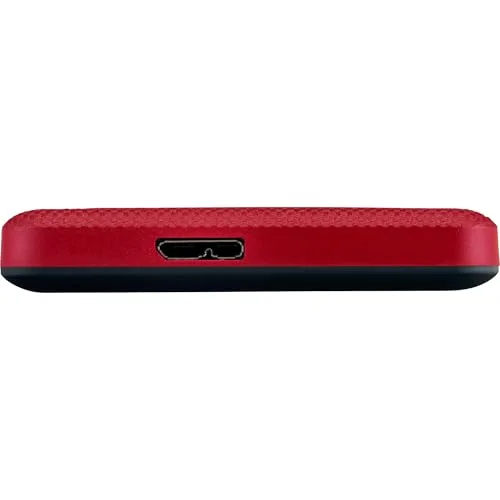 Toshiba Canvio Advance 4 To Rouge - vue 5