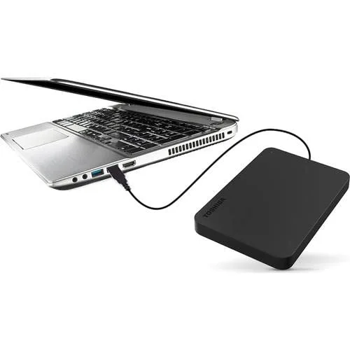 Toshiba Canvio Basics 2 To USB 3.0 Noir - vue 4