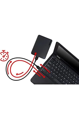 Toshiba Canvio Basics 4 To Noir - vue 9