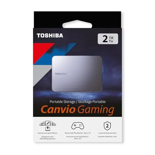 Toshiba Canvio Gaming 2 To - vue 7