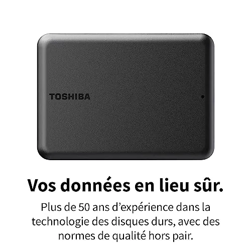 Toshiba Canvio Partner HDTB510EK3AB 1 To - vue 6