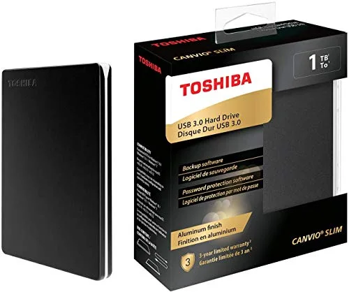 Toshiba Canvio Slim 1 To - vue 7