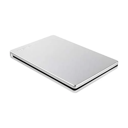 Toshiba Canvio Slim 1 To Argent - vue 5
