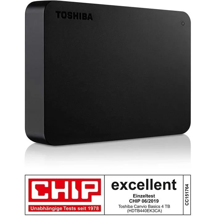 Toshiba Canvio Basics 4 To USB 3.2 Gen 1
