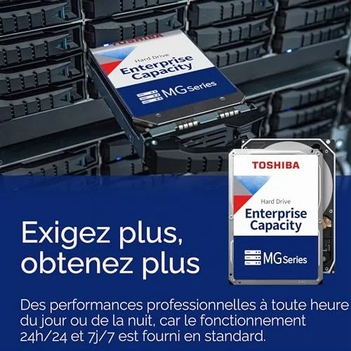 Toshiba MG10AFA22TE 22 To - vue 3