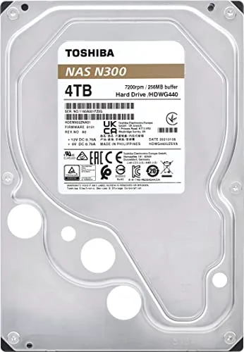 Toshiba N300 NAS 4 To - vue 2