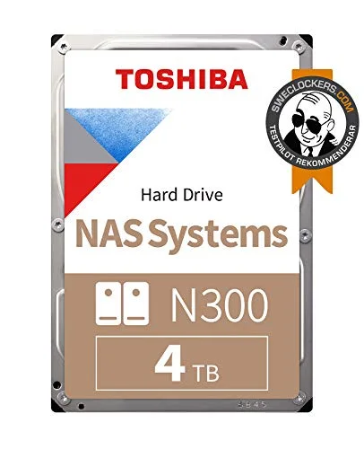 Toshiba N300 NAS 4 To SATA3 - vue 2
