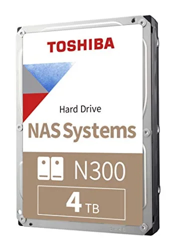 Toshiba N300 NAS 4 To SATA3 - vue 3