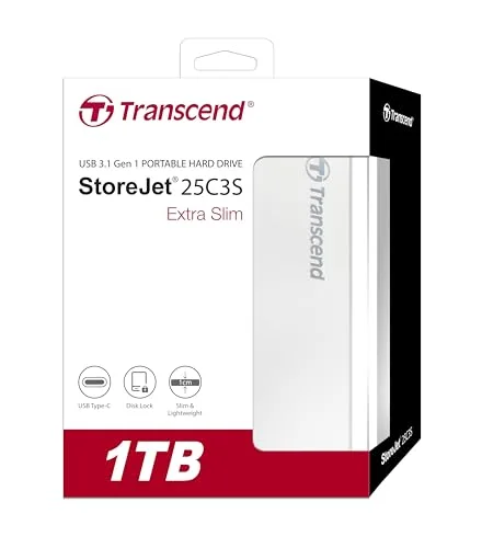 Transcend StoreJet 25C3S 1 To - vue 2