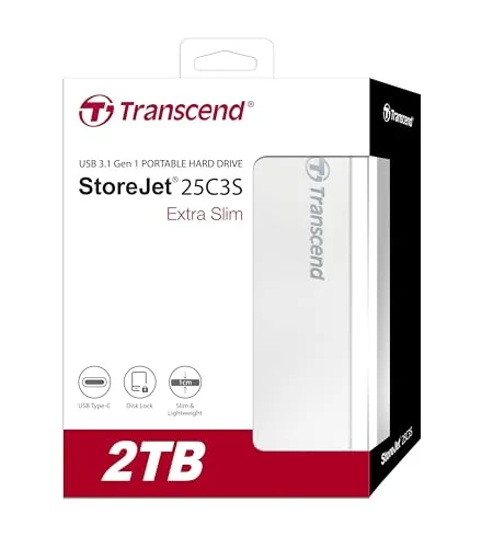 Transcend StoreJet 25C3S 2 To - vue 2