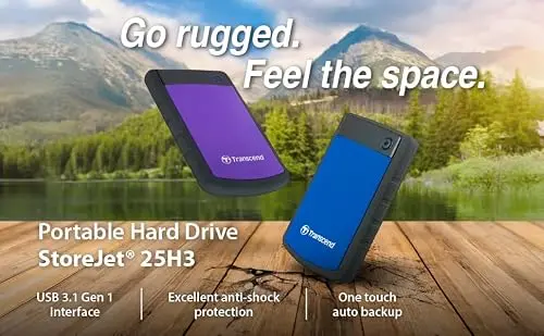 Transcend StoreJet 25H3 1 To - vue 9