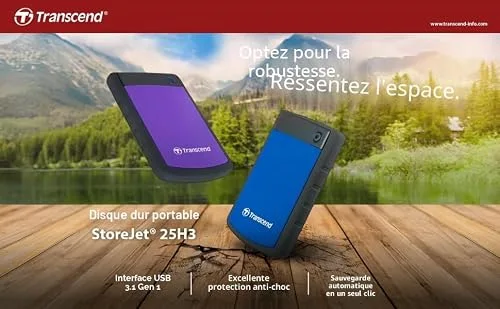 Transcend StoreJet 25H3P 4 To - vue 6