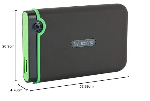 Transcend StoreJet 25M3 1 To - vue 8