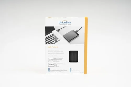 UnionSine HDD 2.5 disque dur externe Portable 1 To USB3.0 stockage Compatible pour PCMacordinateur de bureauXbox - vue 8