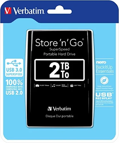 Verbatim Store 'n' Go 2 To USB 3.0 - vue 3
