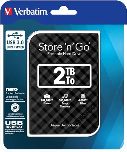 Verbatim Store 'n' Go 2 To USB 3.0 - vue 7