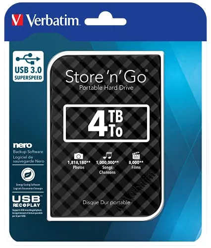 Verbatim Store 'n' Go 4 To - vue 6