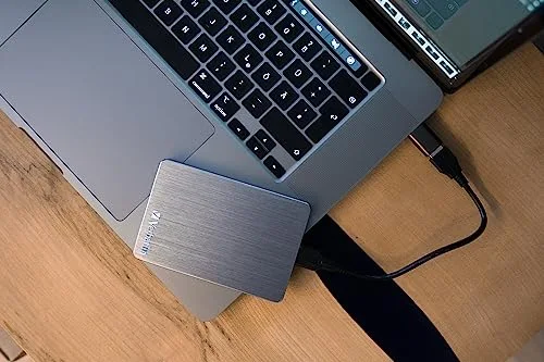 Verbatim Store n Go ALU 2 To gris - vue 3