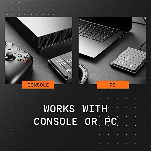 WD_BLACK P10 Game Drive 2 To - vue 5
