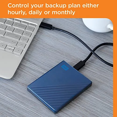 WD My Passport Ultra 2 To Bleu - vue 4