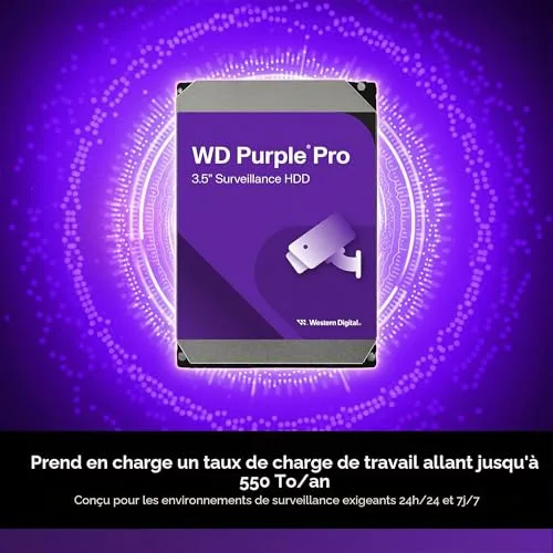 WD Purple Pro WD260PURP 26 To - vue 2