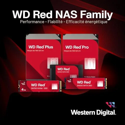 WD Red Plus 6 To NAS SATA 3 - vue 7