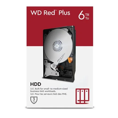 Disque dur Western Digital WD Red Plus 6 To