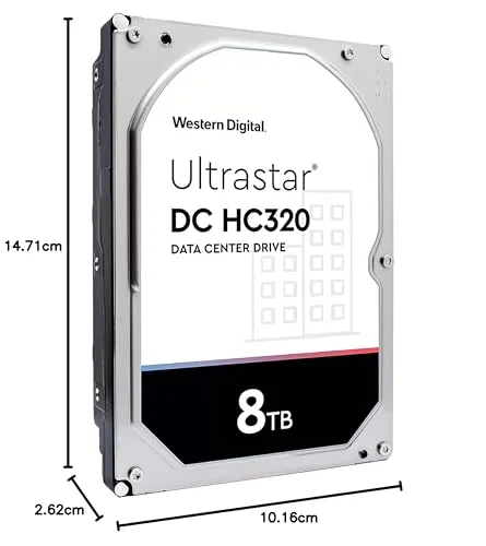 WD Ultrastar DC HC320 8 To - vue 7