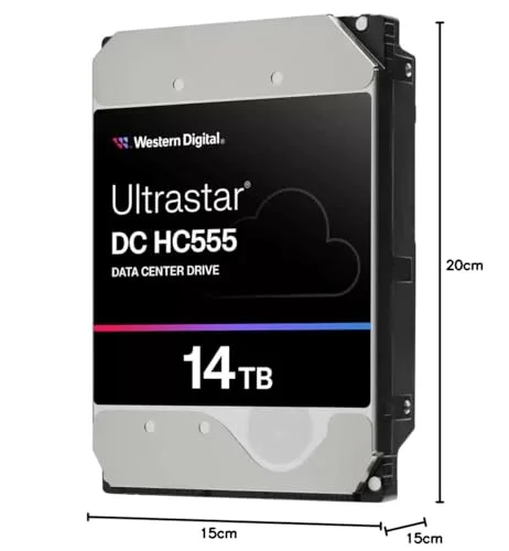 WD Ultrastar DC HC555 14 To - vue 4