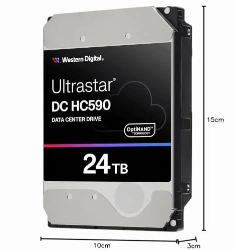 WD Ultrastar DC HC590 24 To - vue 2