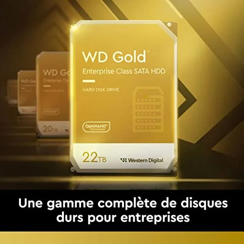 Western Digital Gold 1 TB - vue 2