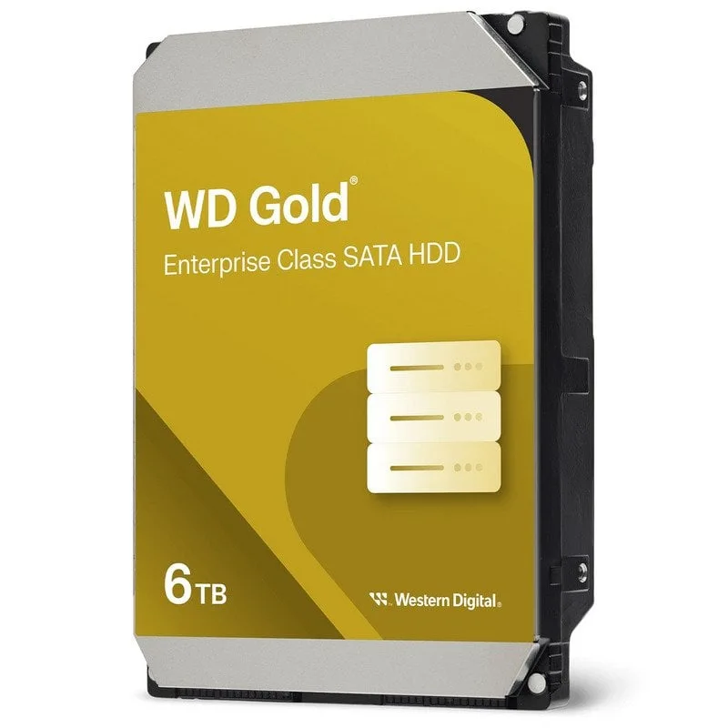 Disque dur Western Digital Gold WD6004FRYZ 6 To
