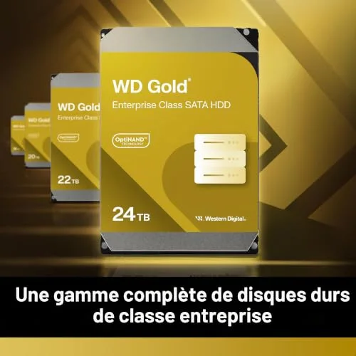 Western Digital Gold WD8005FRYZ 8 To - vue 3
