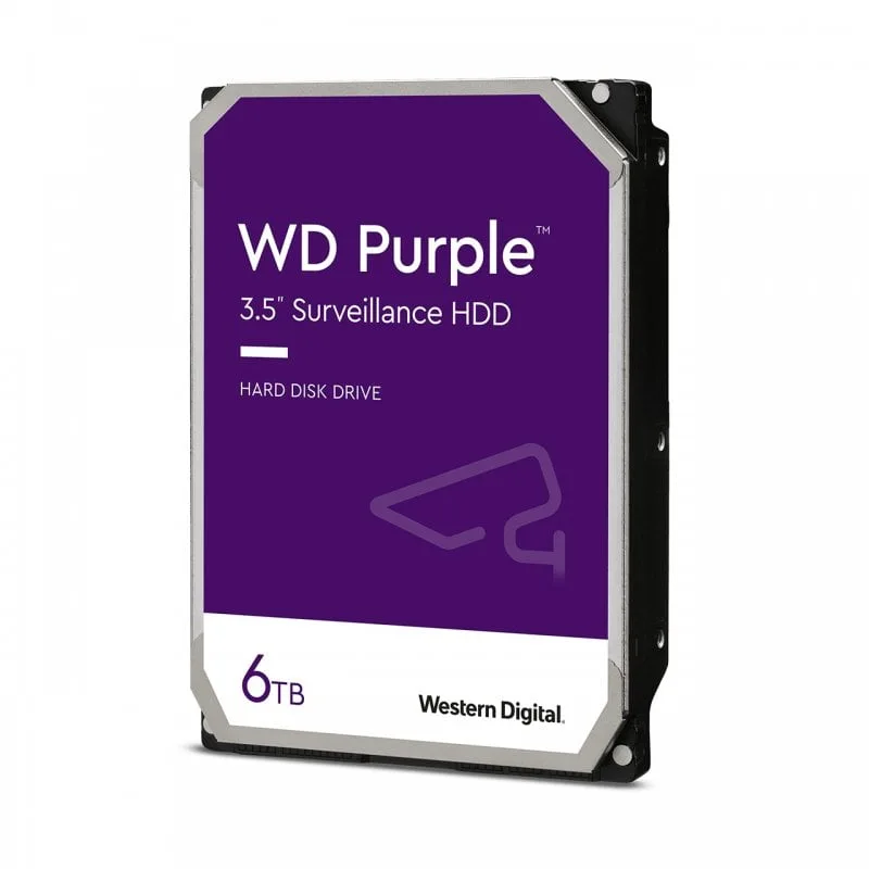 Disque dur Western Digital Purple Surveillance 6000 Go SATA