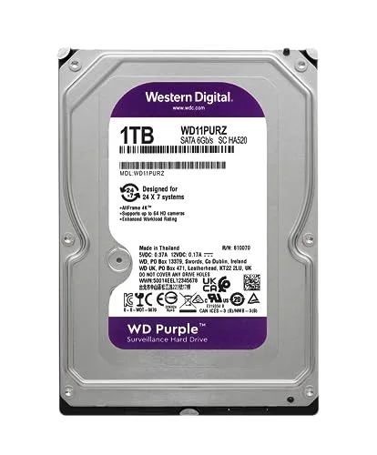 Western Digital Purple WD11PURZ 1 To - vue 2