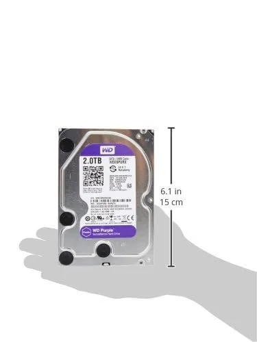 Western Digital Purple WD20PURX 2 To - vue 2