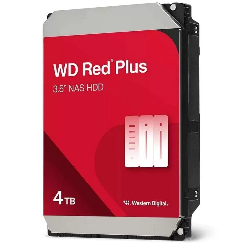 Disque dur Western Digital Red Plus WD40EFPX 4 To